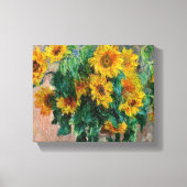 Claude Monet - Zonnebloemen Canvas Afdruk (Voorkant)