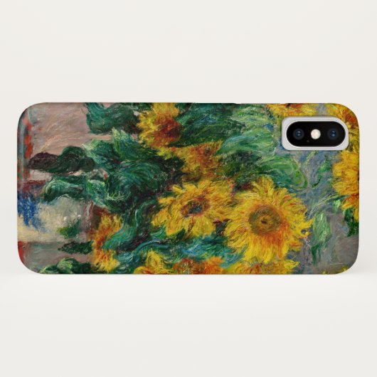 Claude Monet - Zonnebloemen Case-Mate iPhone Case (Achterkant (horizontaal))