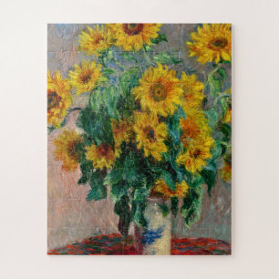 Claude Monet - Zonnebloemen Legpuzzel