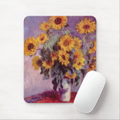 Claude Monet/Zonnebloemen Muismat (Met muis)