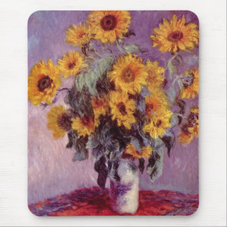Claude Monet/Zonnebloemen Muismat
