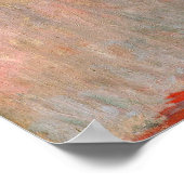 Claude Monet - Zonnebloemen Poster (Hoek)