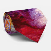 Claude Monet Zonnebloemen Stropdas (Opgerold)