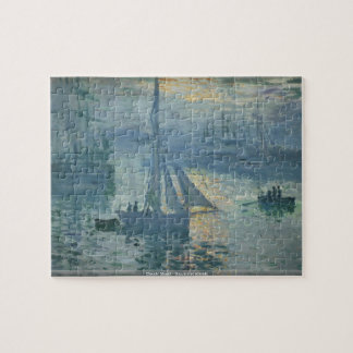 Claude Monet - Zonneopje bij de puzzel