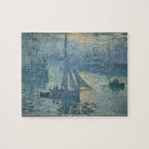 Claude Monet - Zonneopje bij de puzzel Legpuzzel