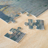 Claude Monet - Zonneopje bij de puzzel Legpuzzel (Zijkant)