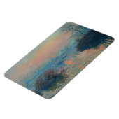 Claude Monet - Zonsondergang op de Seine bij Lavac Magneet (Linkerzijde)