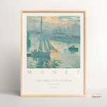 Claude Monet Zonsopgang, Marine Art Print Vintage<br><div class="desc">Dompel jezelf onder in de boeiende wereld van Claude Monet met "Sunrise, Marine". Deze exquise art print toont de essentie van het impressionisme en de beeldende kunst, het vastleggen van het spel van licht en kleur op water met ongeëvenaarde schoonheid. Breng de tijdloze allure van Monet's werk in uw leefruimte...</div>