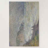 Claude Monet Zware zee bij Pourville Legpuzzel (Verticaal)