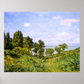 Claude Monet's, Aan de zee Poster (Voorkant)