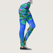Claude Monet's beroemde schilderij, Water-Lilies,  Leggings (Rechts)