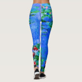 Claude Monet's beroemde schilderij, Water-Lilies,  Leggings (Achterkant)