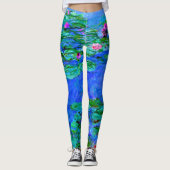 Claude Monet's beroemde schilderij, Water-Lilies,  Leggings (Voorkant)