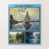 Claude Monet's beroemde schilderijen Legpuzzel (Verticaal)