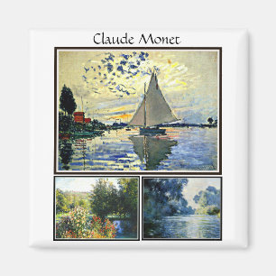 Claude Monet's beroemde schilderijen Magneet