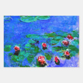 Claude Monet's beroemde waterlilies Inpakpapier Vel (Voorkant 3)
