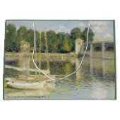 Claude Monets De brug van Argenteuil (1874) Groot Cadeauzakje (Voorkant)