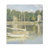 Claude Monets De brug van Argenteuil (1874) Notitieblok (Voorkant)