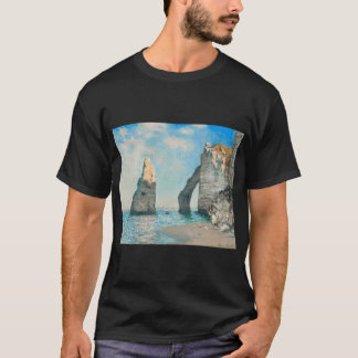 Claude Monets De Kliffen bij Etretat (1885) beroem T-shirt