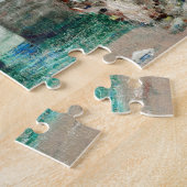 Claude Monet's Étretat Cliffs Legpuzzel (Zijkant)