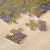 Claude Monets Graanschuur (Zonsondergang) (1890–18 Legpuzzel (Zijkant)