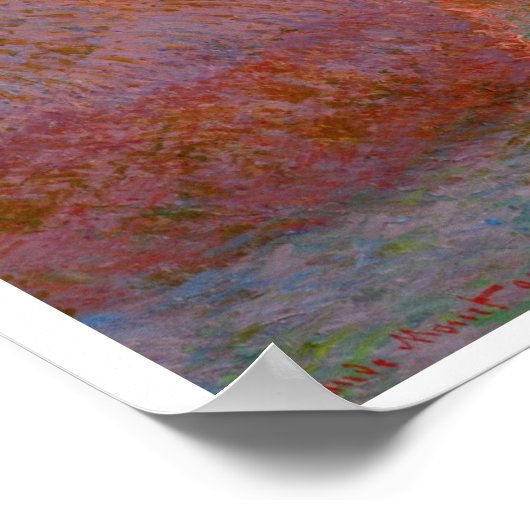 Claude Monet's Haystack Poster (Hoek)