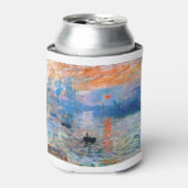 Claude Monet's Impression, Sunrise (1872) Blikjeskoeler (Blikje Voorkant)