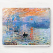Claude Monet's Impression, Sunrise (1872) Muismat (Voorkant)