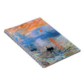 Claude Monet's Impression, Sunrise (1872) Notitieboek (Rechterzijde)