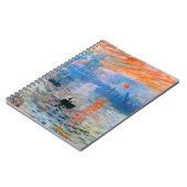 Claude Monet's Impression, Sunrise (1872) Notitieboek (Linkerzijde)
