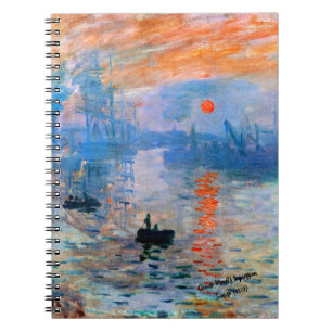 Claude Monet's Impression, Sunrise (1872) Notitieboek