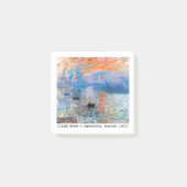 Claude Monet's Impression, Sunrise (1872) Post-it® Notes (Voorkant)