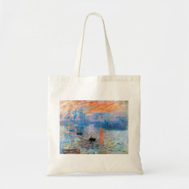 Claude Monet's Impression, Sunrise (1872) Tote Bag