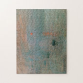 Claude Monet's Impression Sunrise (soleil levant) Legpuzzel (Verticaal)