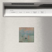 Claude Monet's Impression Sunrise (soleil levant) Magneet (Insitu (Vaatwasser))
