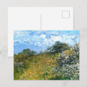 Claude Monets kunstwerk, Lente, Briefkaart (Voorkant / Achterkant)