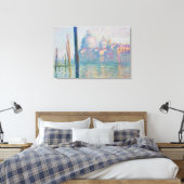 Claude Monet's Le Grand Canal Canvas Afdruk (Insitu (Slaapkamer))
