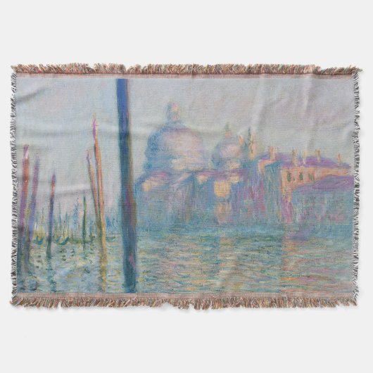 Claude Monet's Le Grand Canal Deken (Voorkant)