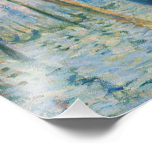 Claude Monet's Le Grand Canal Foto Afdruk (Hoek)