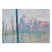 Claude Monet's Le Grand Canal Foto Afdruk (Voorkant)