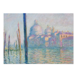 Claude Monet's Le Grand Canal Foto Afdruk