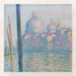 Claude Monet's Le Grand Canal Glazen Onderzetter
