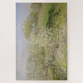 Claude Monets Lente (Fruitbomen in bloei) 1873 Legpuzzel (Verticaal)