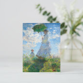 Claude Monet's Madame Monet en haar zoon Briefkaart (Staand voorkant)