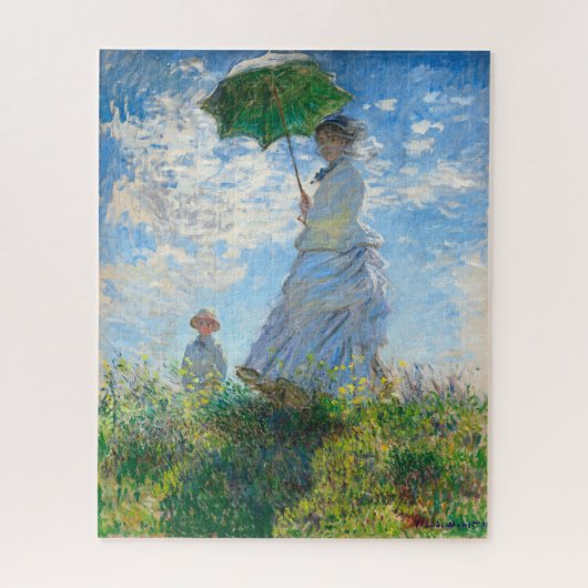 Claude Monet's Madame Monet en haar zoon Legpuzzel (Verticaal)