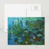 Claude Monet's Nymphéas Briefkaart (Voorkant / Achterkant)