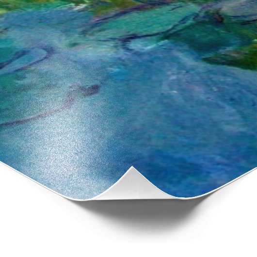 Claude Monet's Nymphéas Foto Afdruk (Hoek)