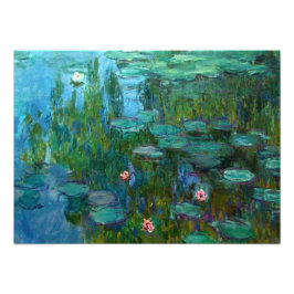 Claude Monet's Nymphéas Foto Afdruk