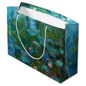 Claude Monet's Nymphéas Groot Cadeauzakje (Achterkant Gekanteld)