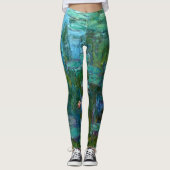 Claude Monet's Nymphéas Leggings (Voorkant)